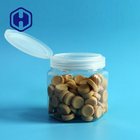 कस्टम पैकिंग खाली हेक्सागोन प्लास्टिक कैंडी जार वाइड माउथ 87 मिमी फ्लिप टॉप