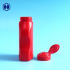 रेड हाई बैरियर खाली प्लास्टिक की बोतलें सिलिका जेल पीपी फ्लिप टॉप 220g 210ml