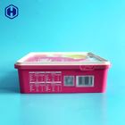 पीपी प्लास्टिक IML बॉक्स L25.7 * W21.3 * H6.9 480g केक ड्राई फ्रूट पैकिंग