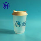 आईएमएल पीपी कस्टम प्रिंटिंग यू शेप मिल्क बबल टी प्लास्टिक कप जूस कोल्ड कॉफी के लिए