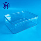 आयताकार बीपीए फ्री 40 ऑउंस पीईटी क्लियर प्लास्टिक बॉक्स नो हैंडल: