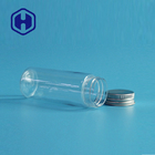 बीपीए फ्री छोटे प्लास्टिक कैंडी जार 130 मिलीलीटर सूखी जड़ी बूटी पैकेजिंग के साथ: