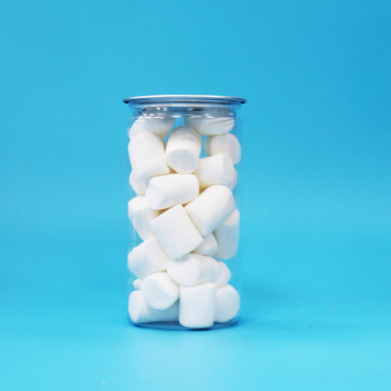 सूखे खाद्य पेय के लिए पीईटी स्पष्ट प्लास्टिक आसान ओपन अच्छी तरह से सीलिंग पैकिंग कैन