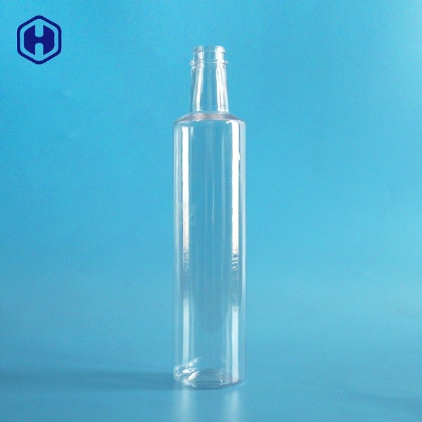 रीसाइक्टेबल प्लास्टिक की बोतल 500 मिलीलीटर 16 ओजेड पेय तरल पैकेजिंग साफ़ करें: