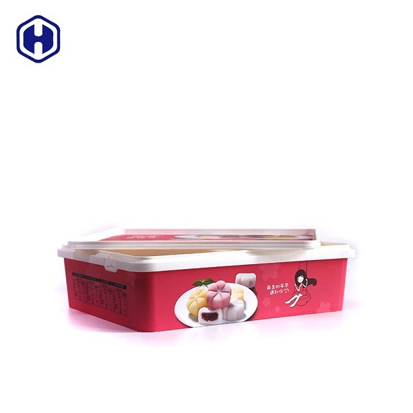 Recyclable स्क्वायर IML बॉक्स पैकिंग शीतल कैंडी केक एंटी - जालसाजी