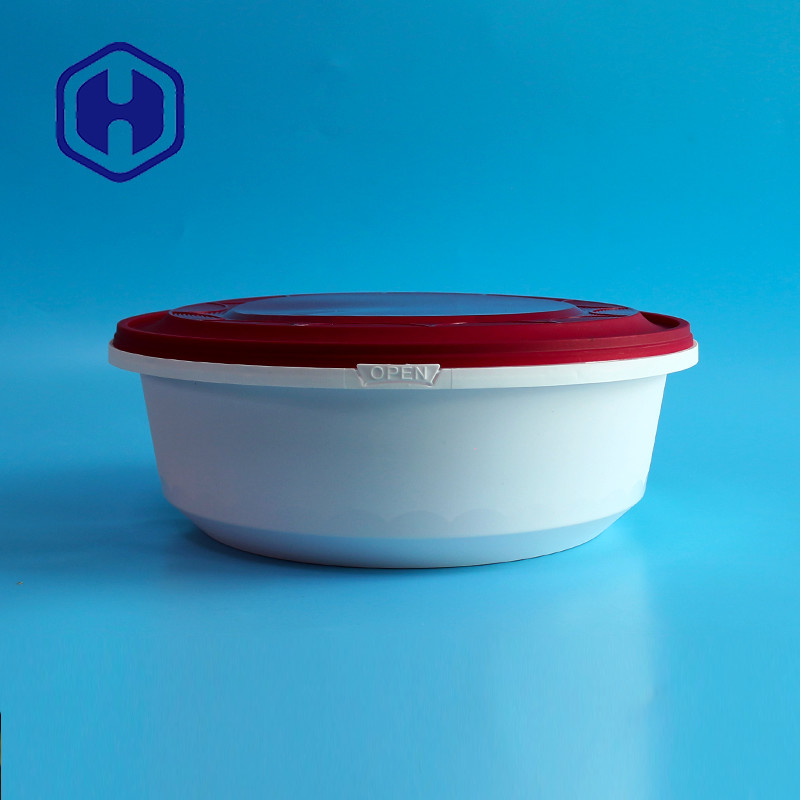 2500 मिलीलीटर आईएमएल प्लास्टिक कंटेनर चावल पास्ता सलाद खाद्य पैकेजिंग बॉक्स दूर ले लो: