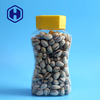 800 मिलीलीटर पाउडर बीन्स प्लास्टिक पैकेजिंग जार 180 मिमी ऊंचाई साफ़ करें: