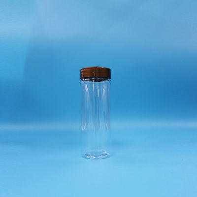 प्लास्टिक पीईटी गोल चौड़ा मुंह पारदर्शी मसाला जार सिफ्टर टोपी मिर्च पाउडर