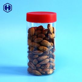 खाली खाली गोल चौड़े मुंह प्लास्टिक जार सूखे नट्स काजू पैकिंग