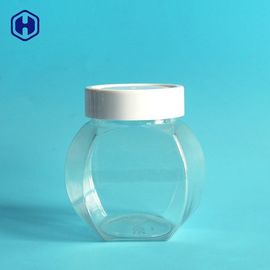 कद्दू आकार 365ML 12OZ लीक सबूत प्लास्टिक जार मक्खन पैकेजिंग