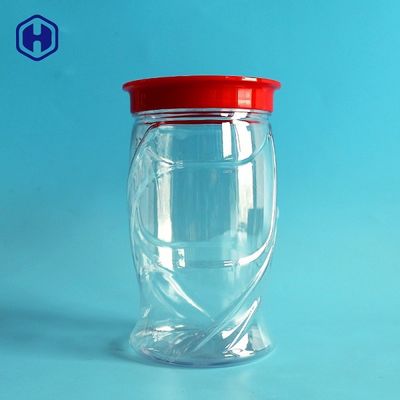 फिश शेप 167mm 900ML 30OZ लीक प्रूफ प्लास्टिक जार