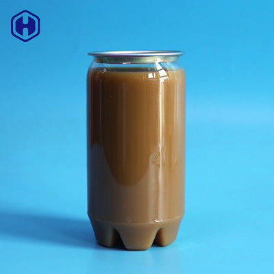 एफडीए पारदर्शी 12.5 OZ 375ML प्लास्टिक पेय डिब्बे