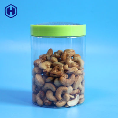 500ml 16.9oz EOE ढक्कन पीईटी दौर प्लास्टिक जार