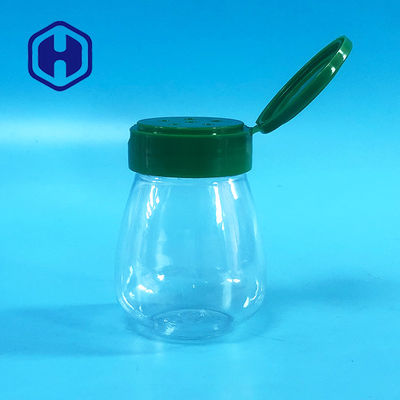 QS 100 ml 3.4oz प्लास्टिक मसाला जार एल्युमिनियम फॉयल सीलिंग वे