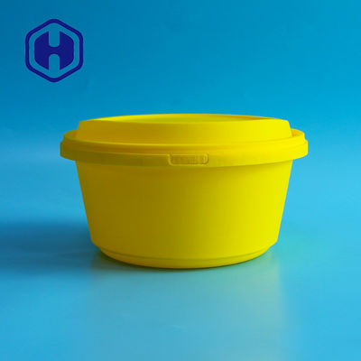 कैप के साथ पार्टी 1100ml 1500ml IML प्लास्टिक कंटेनर कस्टम इकट्ठा करना