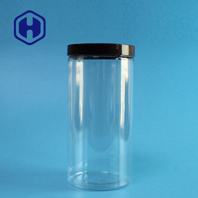 750 मिली लीक प्रूफ प्लास्टिक जार स्ट्रेट साइडेड क्लियर लॉन्ग वायर कॉइल पैकेजिंग पीईटी वाइड माउथ