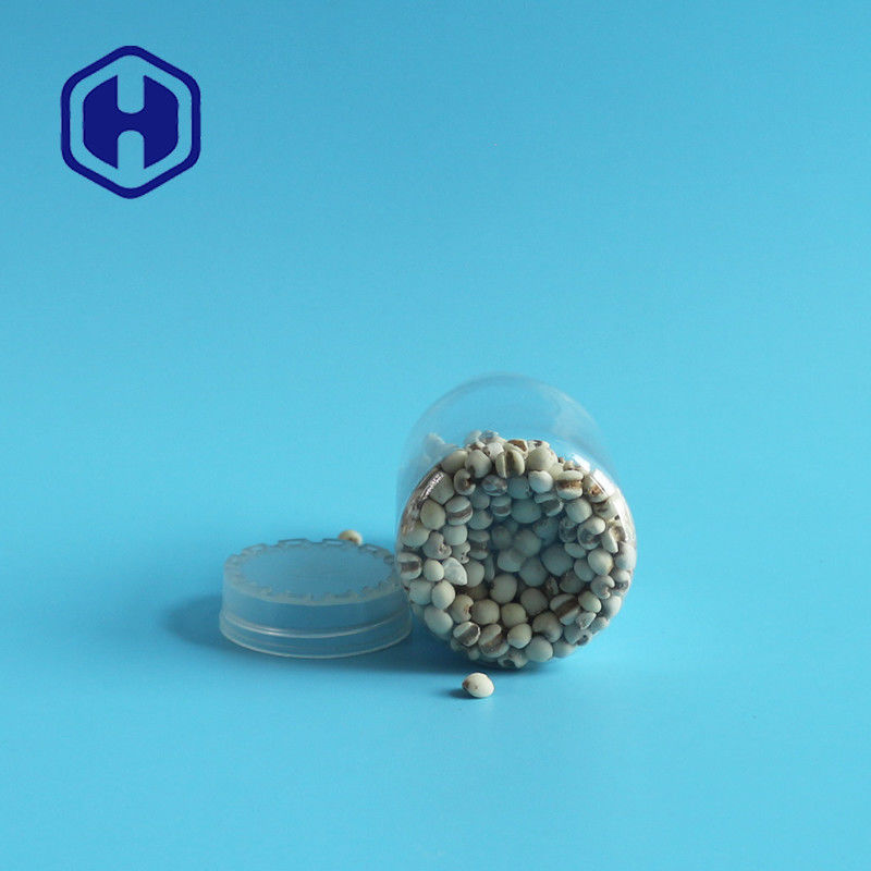 4oz लीक प्रूफ प्लास्टिक जार सैंपल पैक स्क्रू कैप स्मॉल गिफ्ट पैकेजिंग फूड सेफ 120 मिली