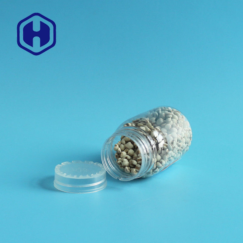 4oz लीक प्रूफ प्लास्टिक जार सैंपल पैक स्क्रू कैप स्मॉल गिफ्ट पैकेजिंग फूड सेफ 120 मिली