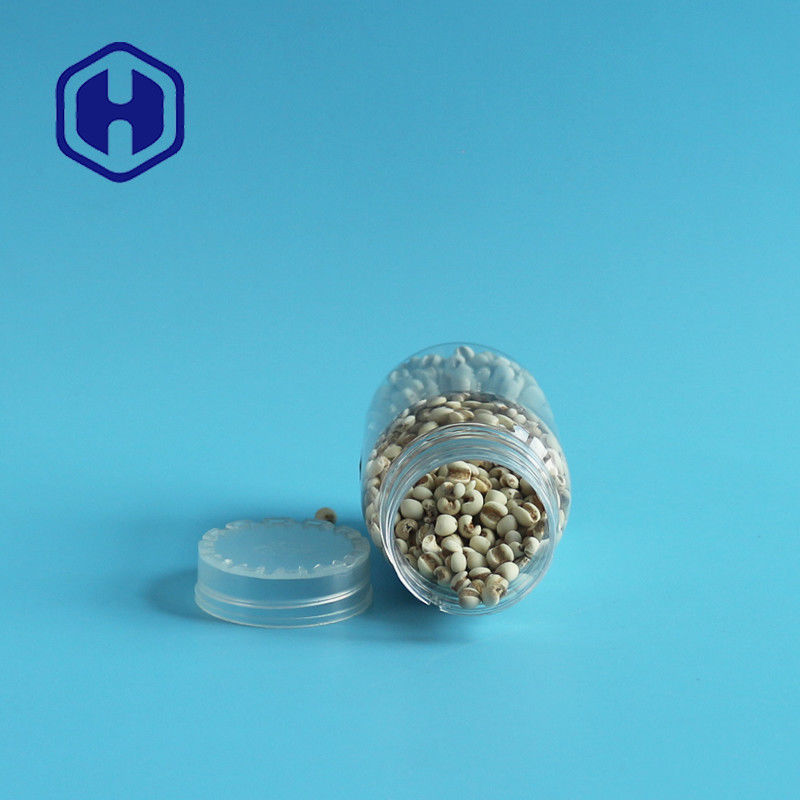 4oz लीक प्रूफ प्लास्टिक जार सैंपल पैक स्क्रू कैप स्मॉल गिफ्ट पैकेजिंग फूड सेफ 120 मिली