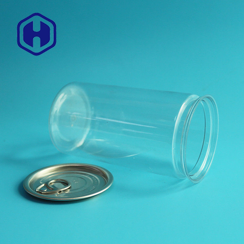 बीपीए फ्री खाली 418 मिली पीईटी फूड कैनिंग के लिए फुल ओपन एंड स्लिम हो सकता है