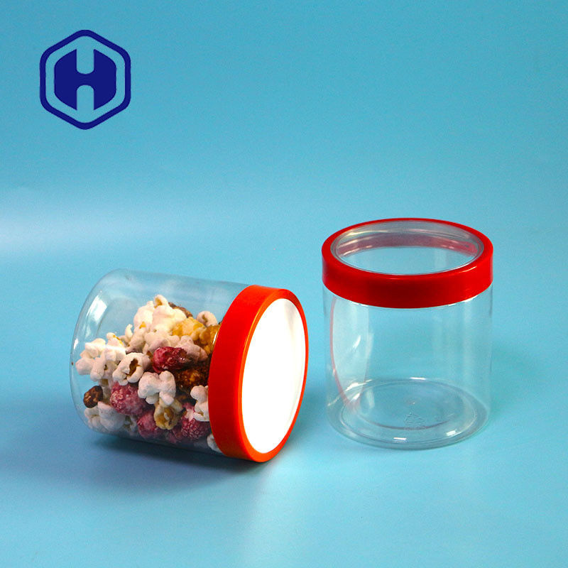 12.8oz 305# काजू खजूर एयरटाइट पीईटी आसानी से स्क्रू कैप के साथ प्लास्टिक पैकेजिंग खोल सकते हैं