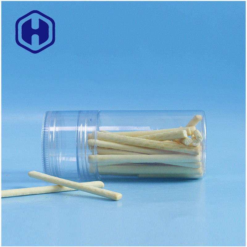 10.9oz प्लास्टिक मेसन जार प्रीमियम स्क्रू 2 इन 1 बेबी फ़ूड बिस्कुट चॉकलेट जैम पैकिंग