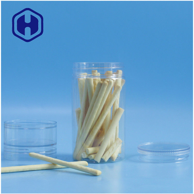 10.9oz प्लास्टिक मेसन जार प्रीमियम स्क्रू 2 इन 1 बेबी फ़ूड बिस्कुट चॉकलेट जैम पैकिंग