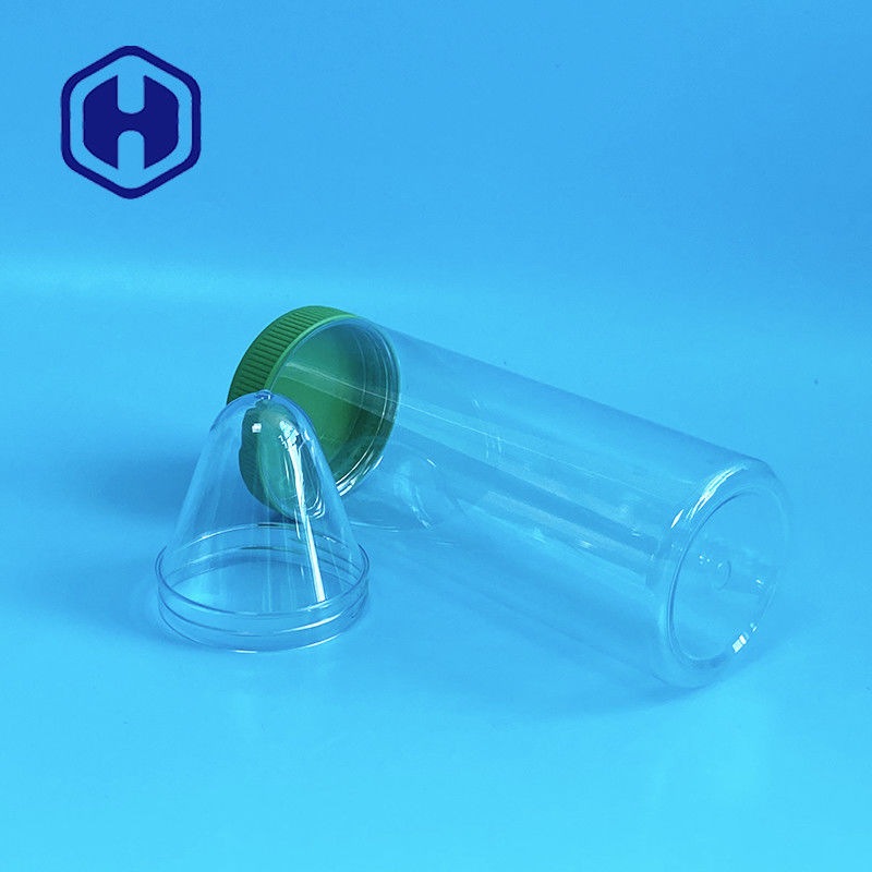 थोक 300 मिलीलीटर 500 मिलीलीटर पीईटी बोतल प्रीफॉर्म बीपीए मुक्त चौड़ा खुला मुंह गर्दन 70 मिमी जार के लिए