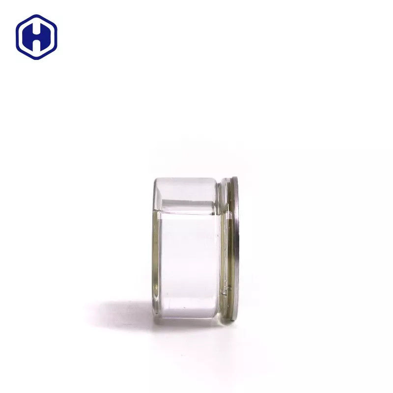 एयरटाइट लीक प्रूफ पारदर्शी पालतू आसानी से खुले डिब्बे प्लास्टिक / पालतू आसानी से खुले कैन सॉस के लिए