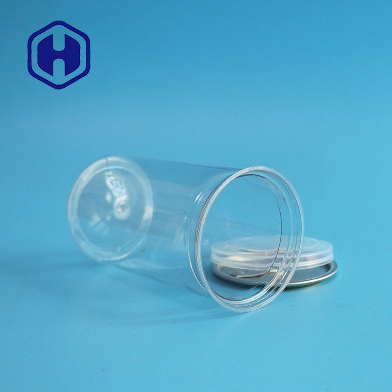 पारदर्शी पालतू खाद्य कैन पालतू आसान खुले डिब्बे कुशल डिब्बाबंद सूखे खाद्य भंडारण के लिए प्लास्टिक