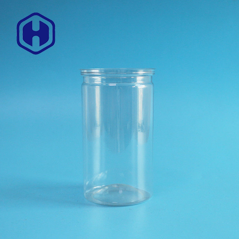 पारदर्शी पालतू खाद्य कैन पालतू आसान खुले डिब्बे कुशल डिब्बाबंद सूखे खाद्य भंडारण के लिए प्लास्टिक