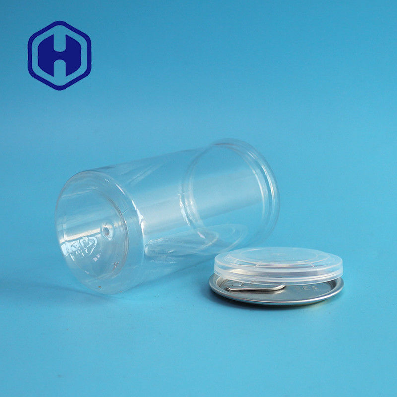 पारदर्शी पालतू खाद्य कैन पालतू आसान खुले डिब्बे कुशल डिब्बाबंद सूखे खाद्य भंडारण के लिए प्लास्टिक