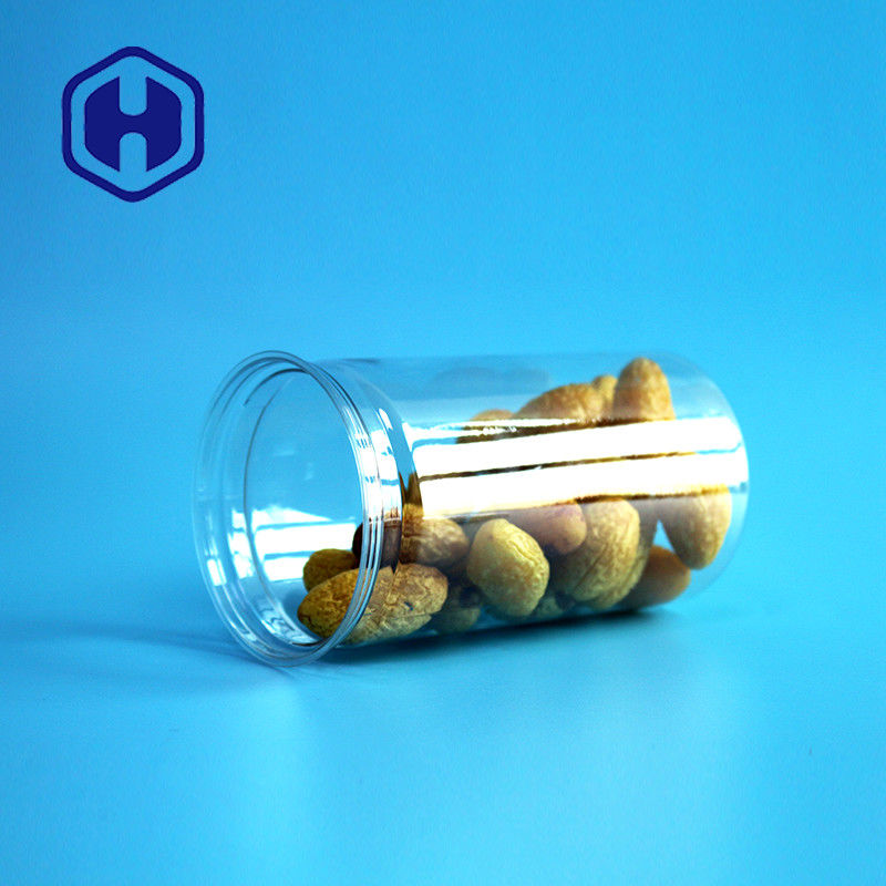 360ml 12oz सूखे फल मसाला आसान खोलने ढक्कन के साथ एयरटाइट लीक प्रूफ प्लास्टिक डिब्बे