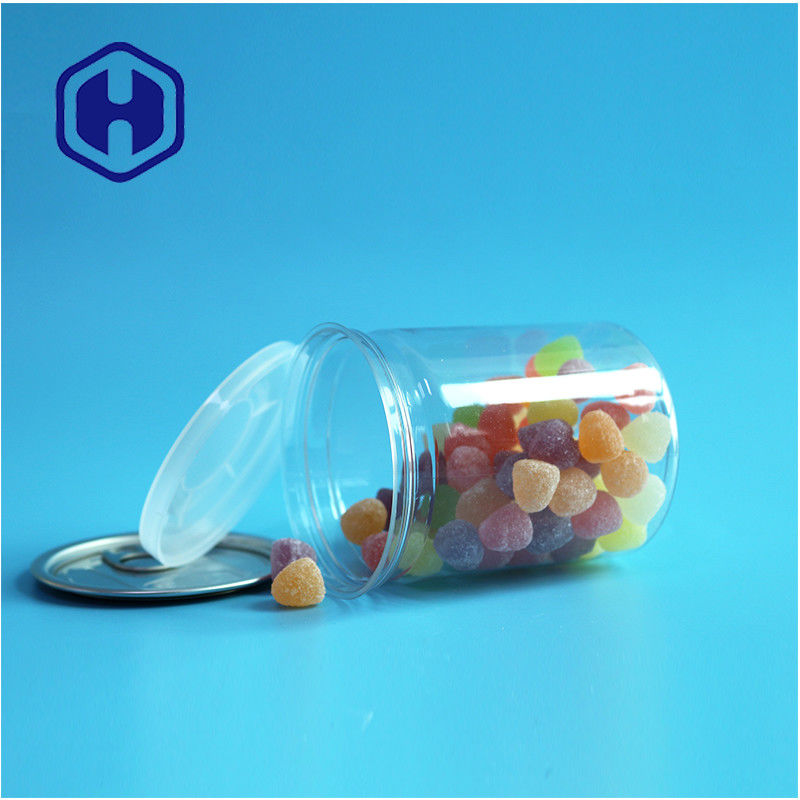 पारदर्शी वायुरोधी पीईटी आसानी से खुले डिब्बे प्लास्टिक / पीईटी खाद्य डिब्बे लीक प्रूफ पैकेजिंग के लिए