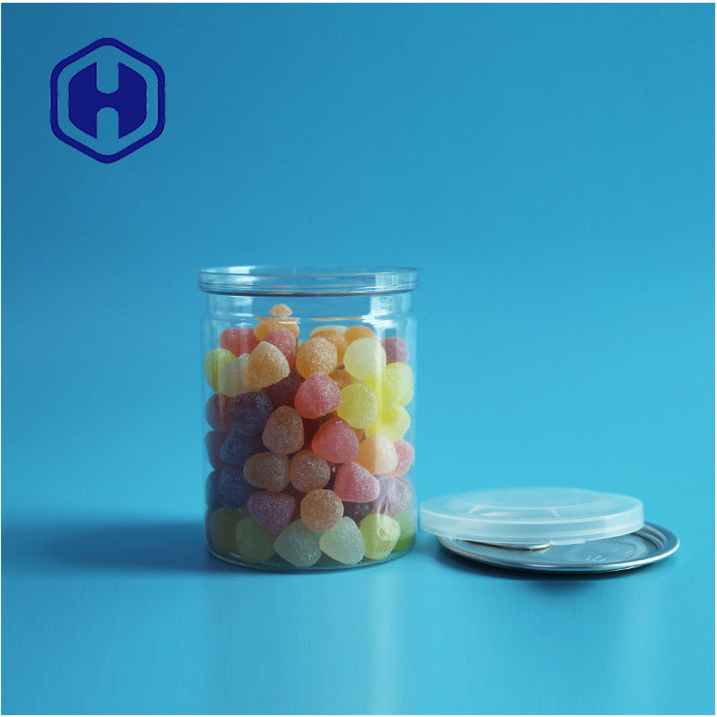 पारदर्शी वायुरोधी पीईटी आसानी से खुले डिब्बे प्लास्टिक / पीईटी खाद्य डिब्बे लीक प्रूफ पैकेजिंग के लिए