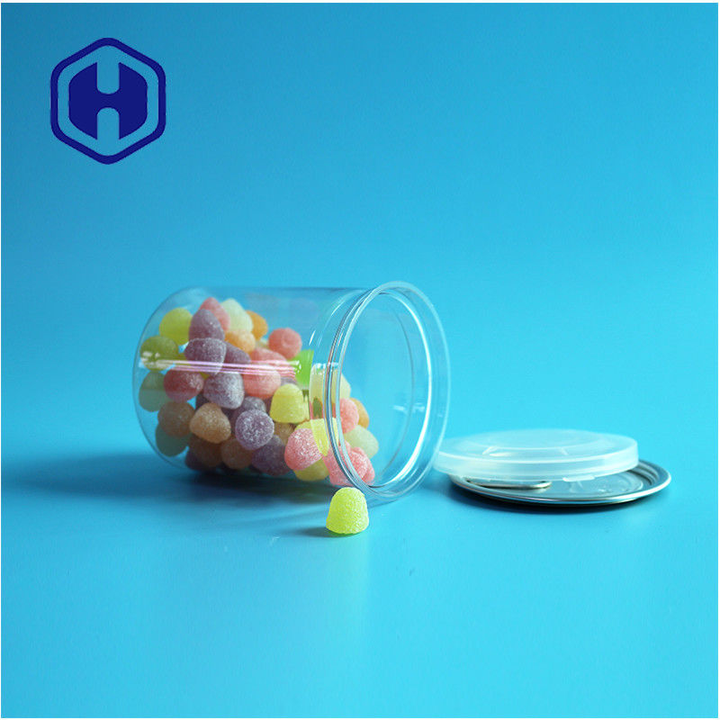 पारदर्शी वायुरोधी पीईटी आसानी से खुले डिब्बे प्लास्टिक / पीईटी खाद्य डिब्बे लीक प्रूफ पैकेजिंग के लिए