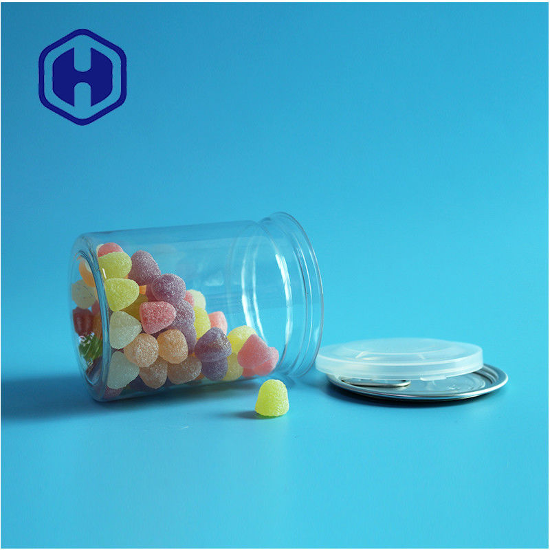 पारदर्शी वायुरोधी पीईटी आसानी से खुले डिब्बे प्लास्टिक / पीईटी खाद्य डिब्बे लीक प्रूफ पैकेजिंग के लिए