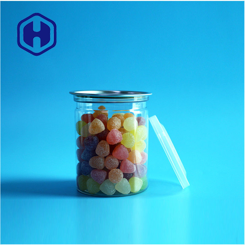 पारदर्शी वायुरोधी पीईटी आसानी से खुले डिब्बे प्लास्टिक / पीईटी खाद्य डिब्बे लीक प्रूफ पैकेजिंग के लिए