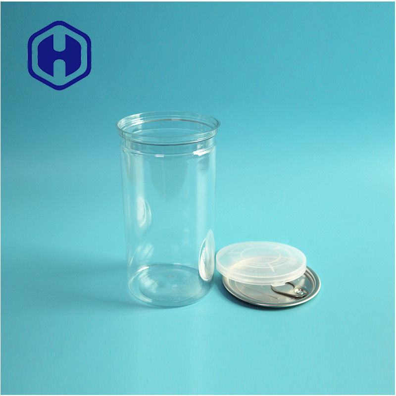 सूखी स्वस्थ बिल्ली कुत्ता स्नैक्स खाद्य पाउडर 24oz प्रीमियम पीईटी कैन के साथ एयरटाइट एल्यूमीनियम ढक्कन