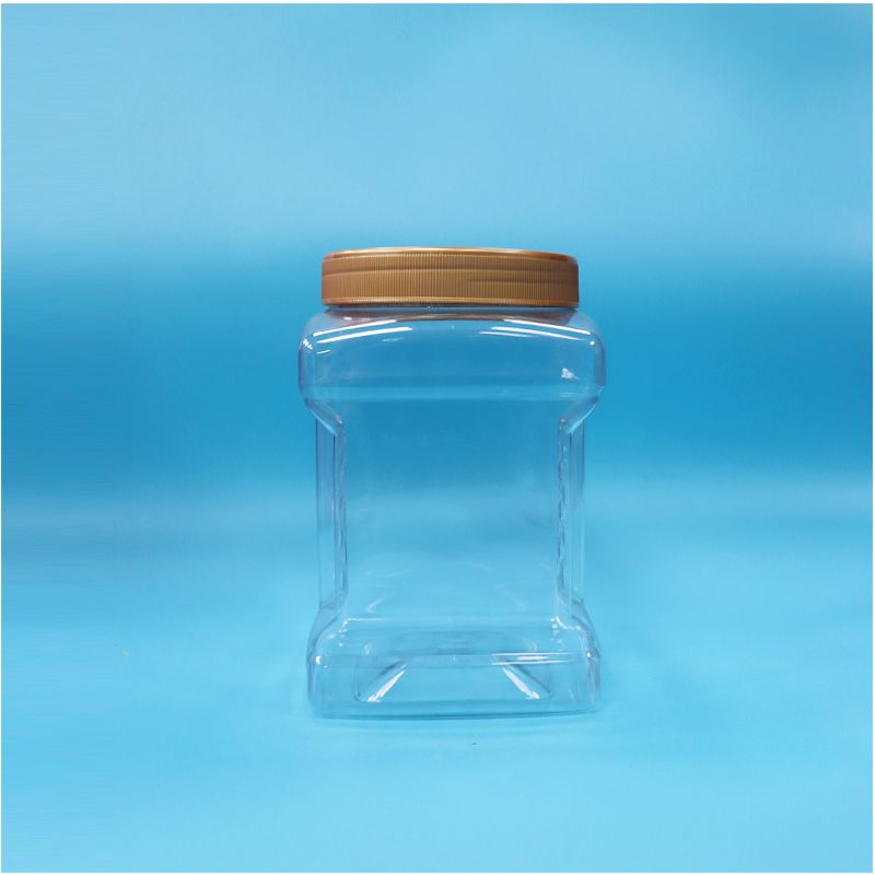 कटे हुए नोरी सूखे लाल बेरी नट्स के लिए पारदर्शी पेंच ढक्कन ग्रिप खाद्य ग्रेड पीईटी जार