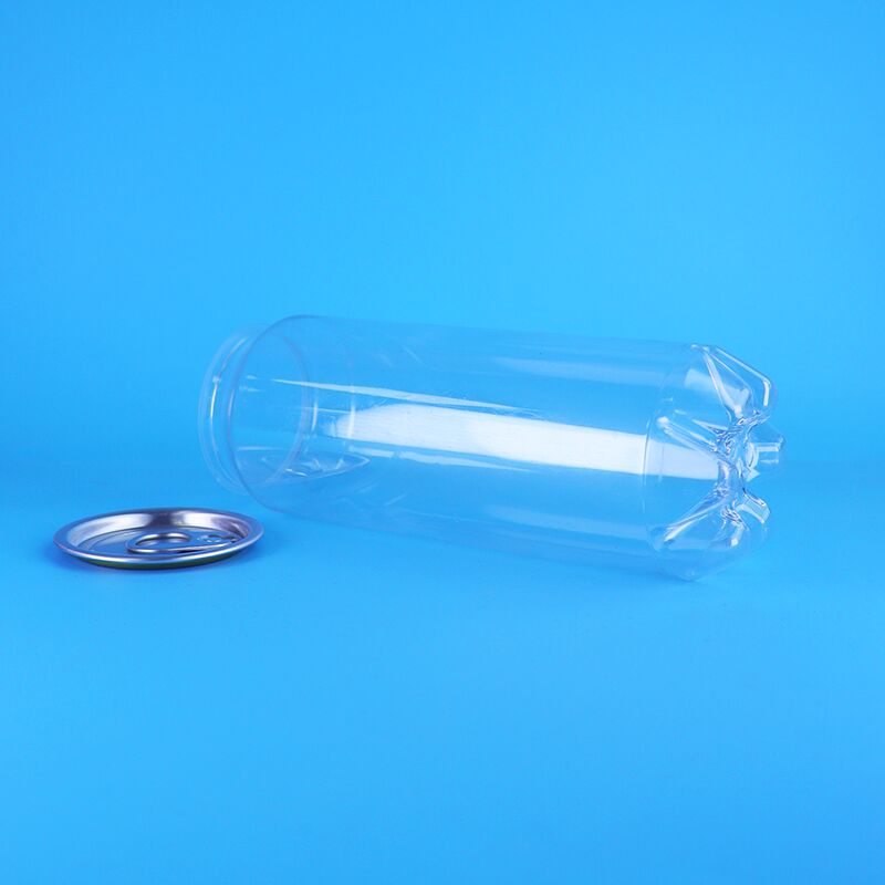 500 मिलीलीटर आसान खुला ढक्कन पीईटी प्लास्टिक लीक प्रूफ खाद्य ग्रेड के लिए ऑरेंज सोडा ऊर्जा पेय