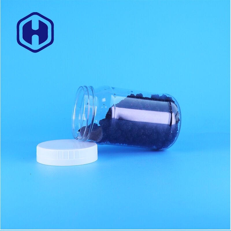 सॉस, स्नैक्स, मिठाइयों के लिए प्रीमियम फूड ग्रेड स्टोरेज क्लियर पीईटी जार, सुरक्षित, स्टाइलिश, कार्यात्मक