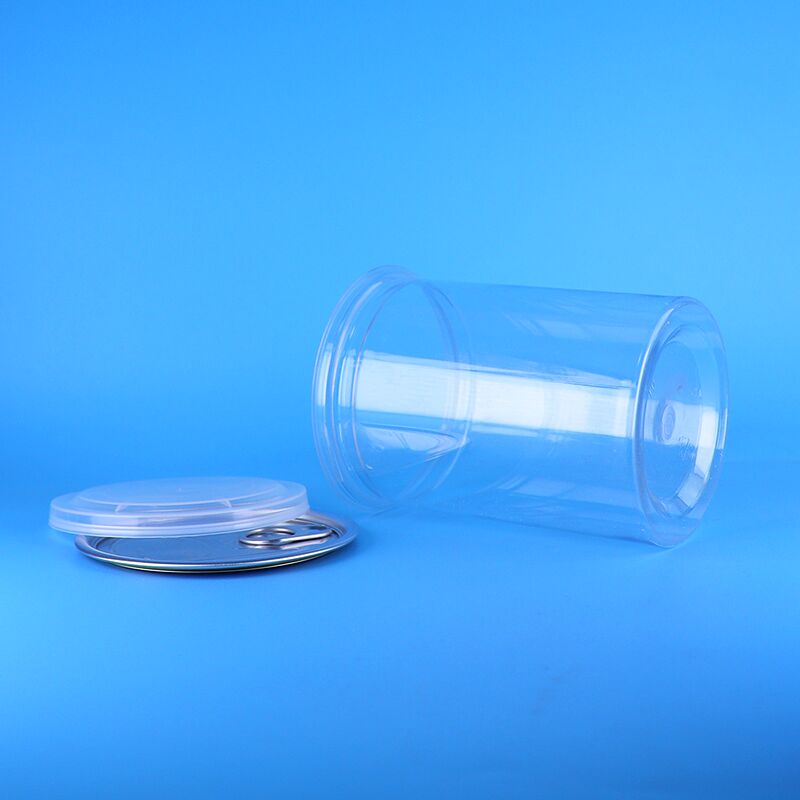 आसान ओपन ढक्कन के साथ केक कुकीज़ कैंडीज स्टोर करने के लिए टिकाऊ फूड ग्रेड पीईटी क्लियर कंटेनर