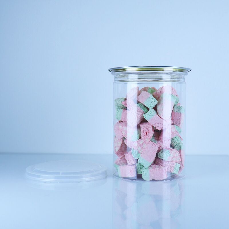 केक सूखे भोजन फलों टार्ट्स के लिए पारदर्शी खाद्य भंडारण पीईटी डिब्बे, खाद्य सुरक्षित, खोलने में आसान ढक्कन