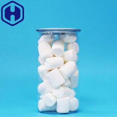 सूखे खाद्य पेय के लिए पीईटी स्पष्ट प्लास्टिक आसान ओपन अच्छी तरह से सीलिंग पैकिंग कैन