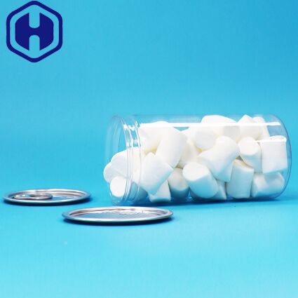 सूखे खाद्य पेय के लिए पीईटी स्पष्ट प्लास्टिक आसान ओपन अच्छी तरह से सीलिंग पैकिंग कैन