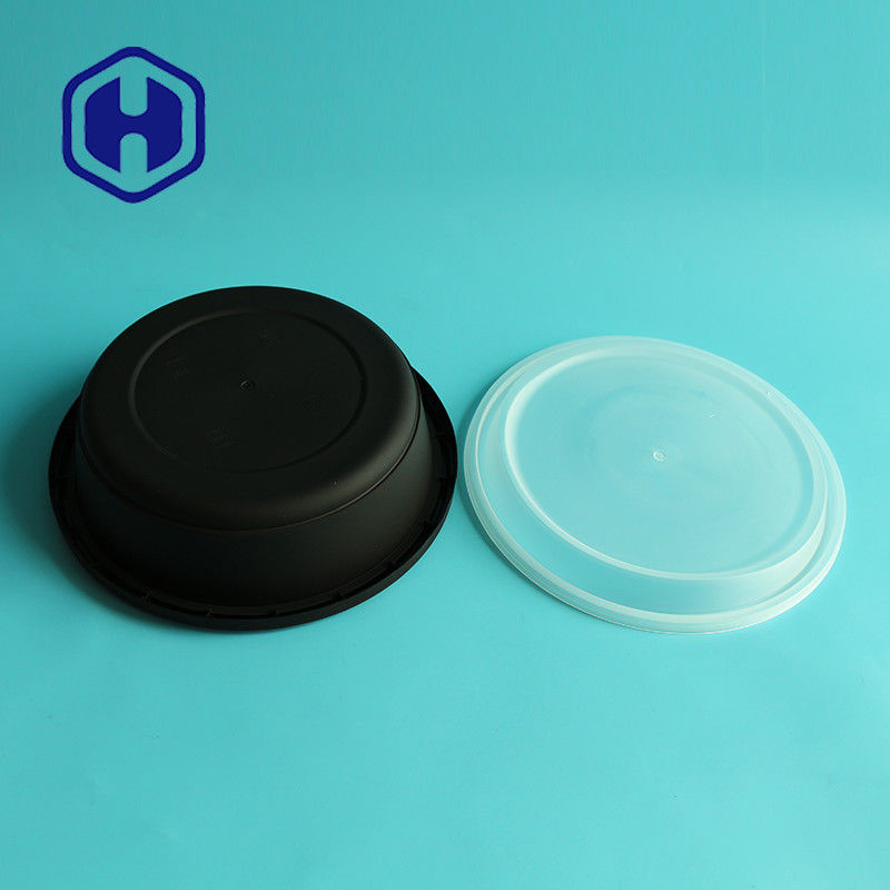 हैवी ड्यूटी कोल्ड हॉट फूड प्लास्टिक लंच बाउल एयरटाइट 37 ऑउंस भोजन तैयार करने का कंटेनर निकालें