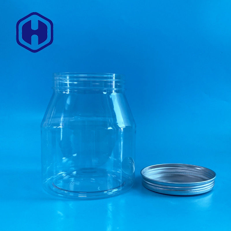 Konjac जेली गमी बिल्ली कुत्ते स्नैक्स क्रैकर्स के लिए 900 मिलीलीटर 30oz खाली साफ़ प्लास्टिक जार