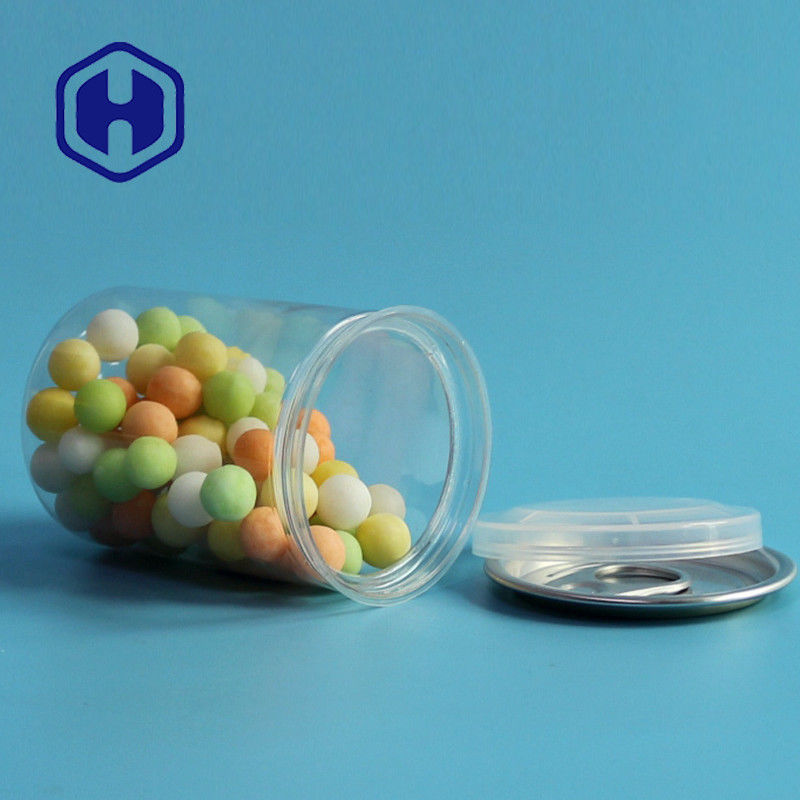 चाय मिठाई चॉकलेट के लिए 80 ग्राम पीईटी प्लास्टिक कर सकते हैं बेबी फूड 165 मिलीलीटर 5.6oz 202 # आसान ओपन एंड्स