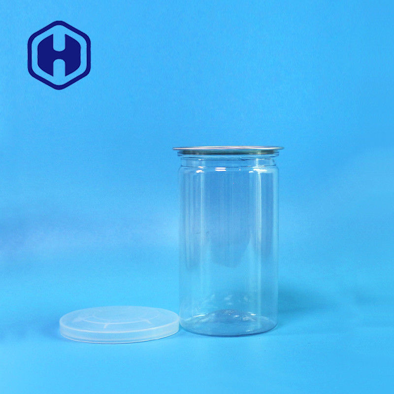 सीधे स्वस्थ बीपीए फ्री साफ़ प्लास्टिक के डिब्बे 211 # 12oz 360 मिलीलीटर सूखे फल मसालों की पैकिंग: